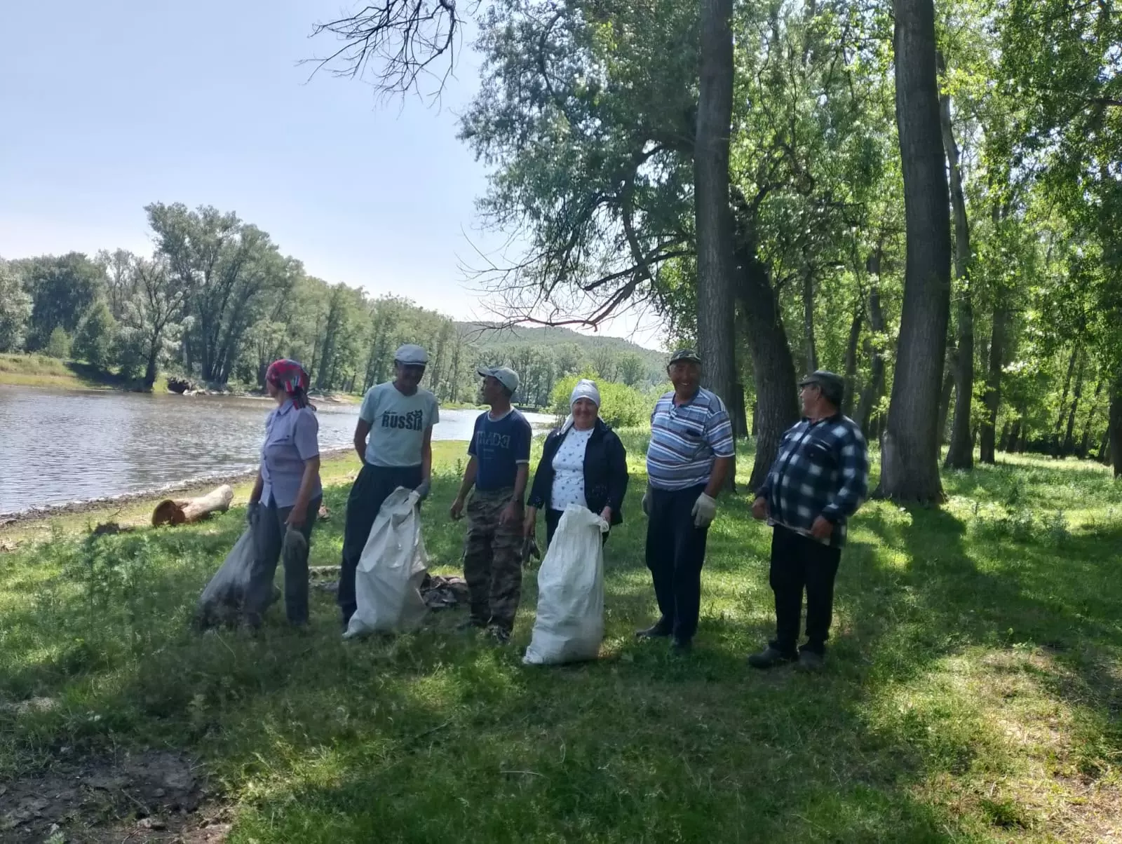 Һаҡмар буйҙары таҙарып ҡалды