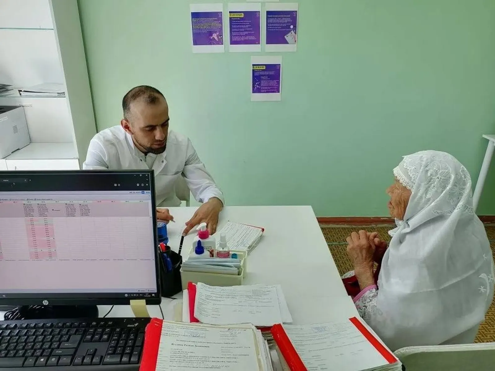 103 йәшлек инәй табиптарға күренә барған