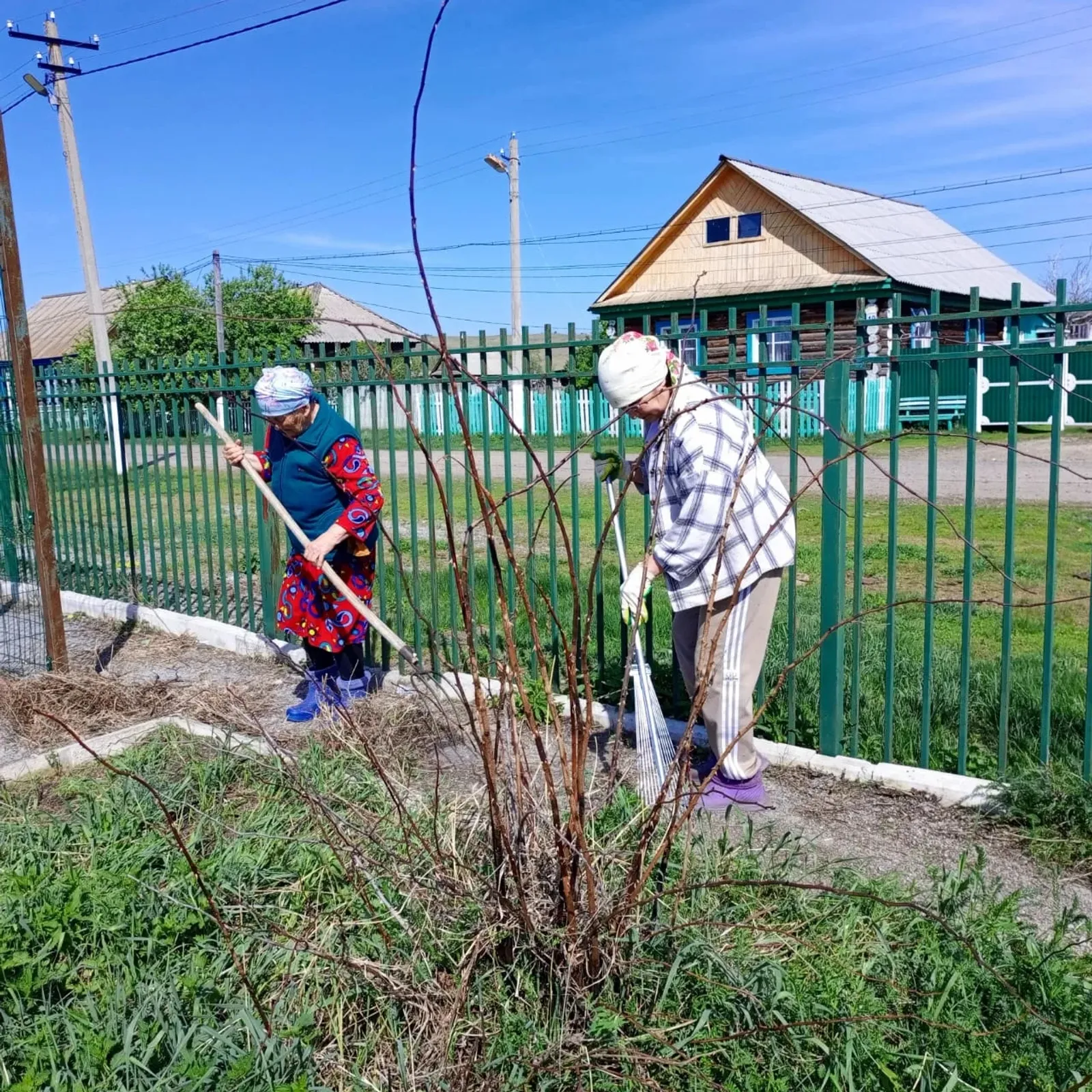 Түбәнге Яйыҡбай ауылында әүҙем халыҡ йәшәй!