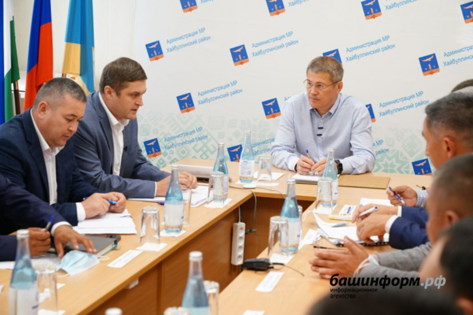 Радий Хабиров принял участие в совещании по ликвидации в республике последствий засухи