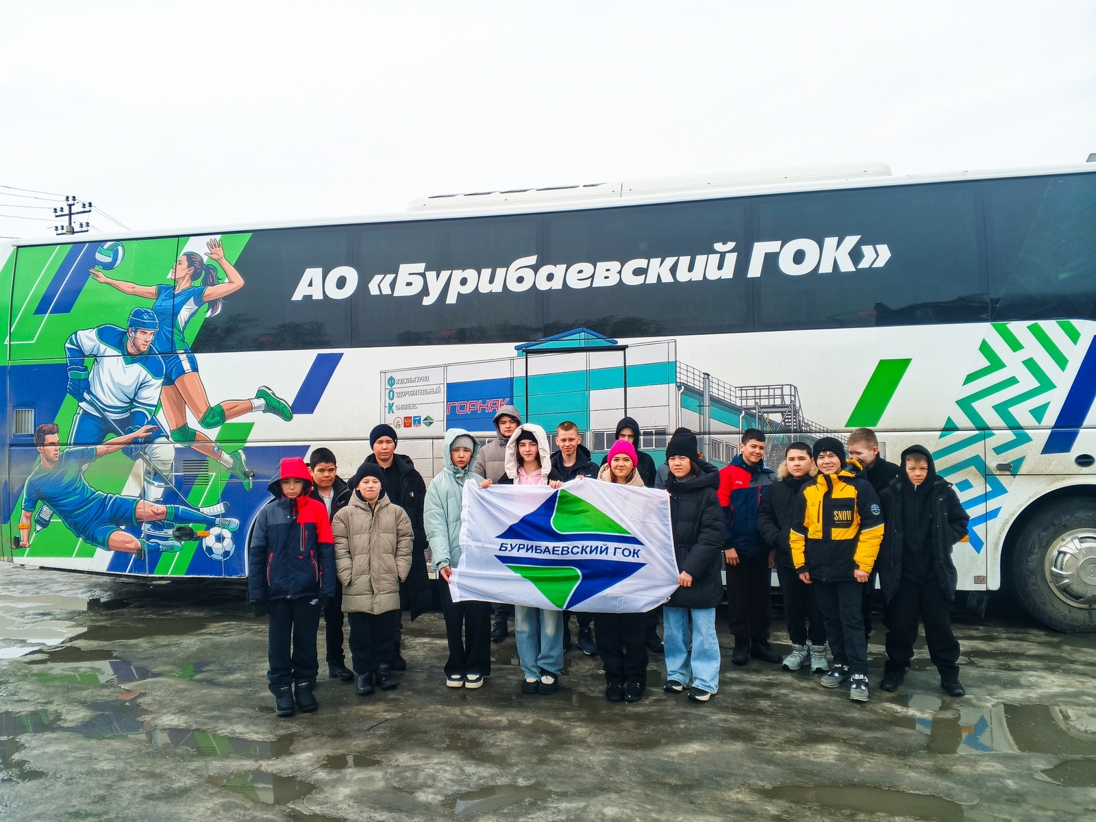 Школьники Бурибая участвуют на спартакиаде