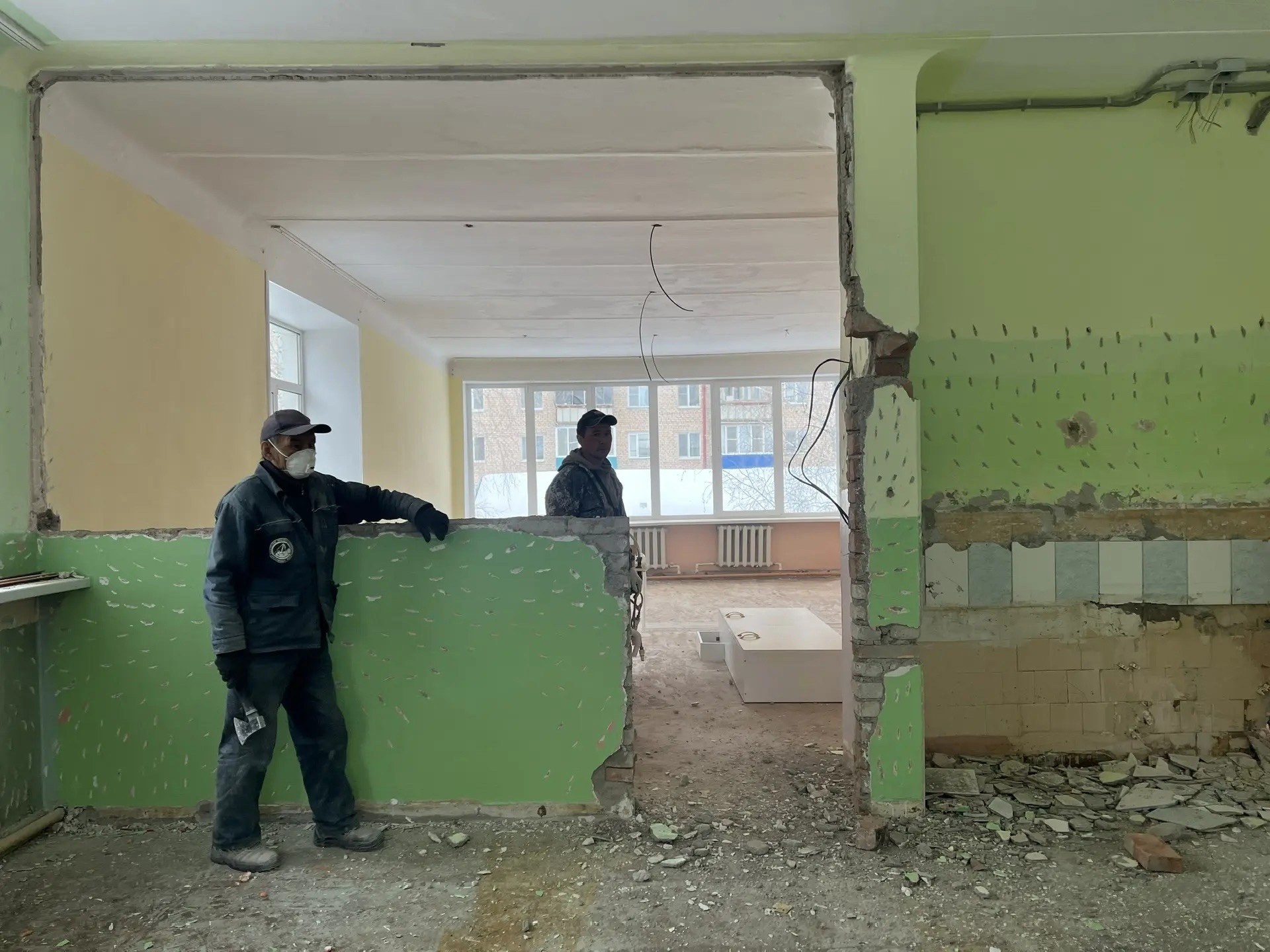 «Баҙлауыҡ» балалар баҡсаһы ремонтлана