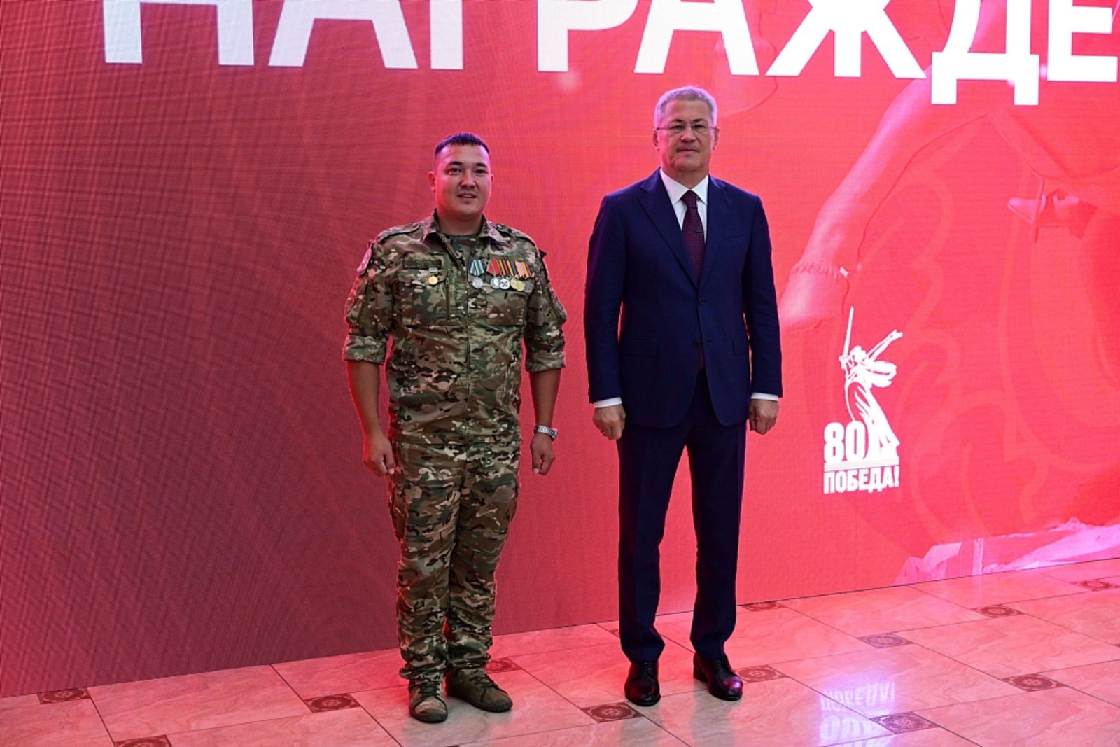 Түштәренә генерал Шайморатов миҙалы ҡаҙанылар