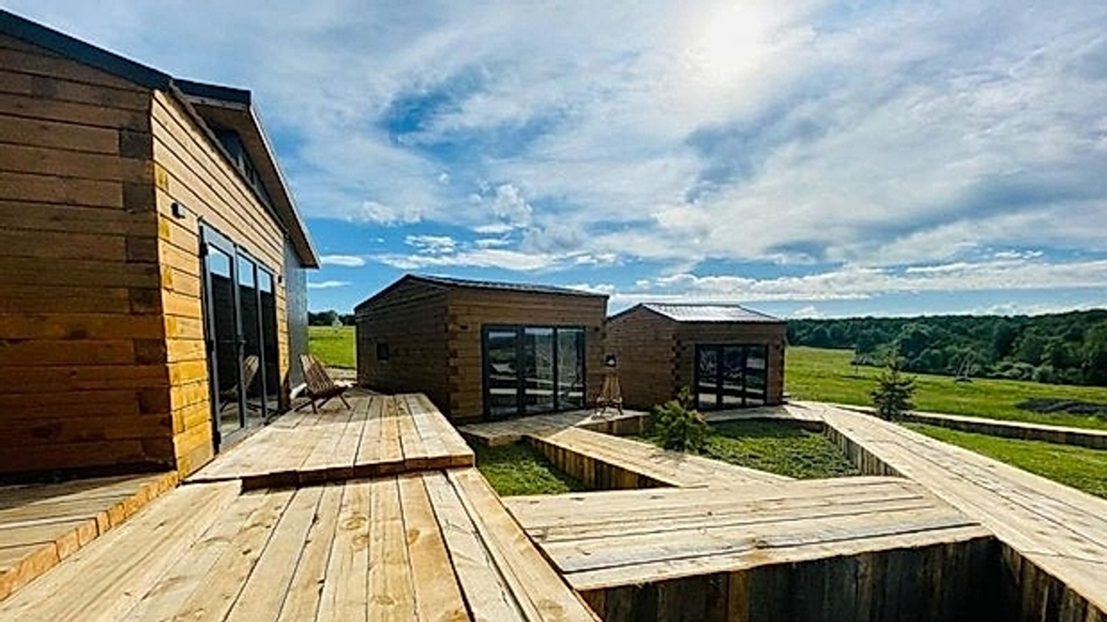 В Зилаирском районе построены новые модульные дома для автотуристов